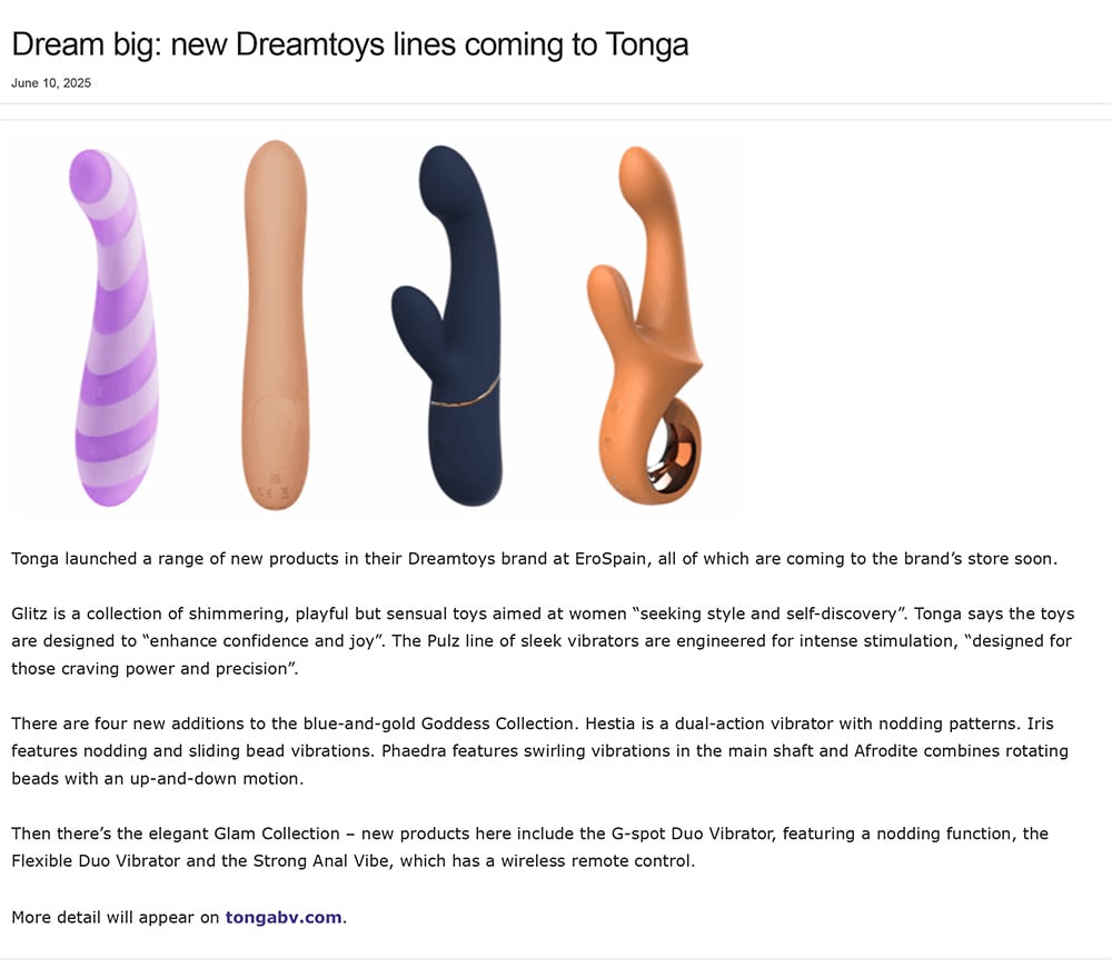 2025-06 ETO Online - Dreamtoys Glam and Goddess Collection